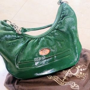 Kelly Green, Wipable Hobo-style Purse